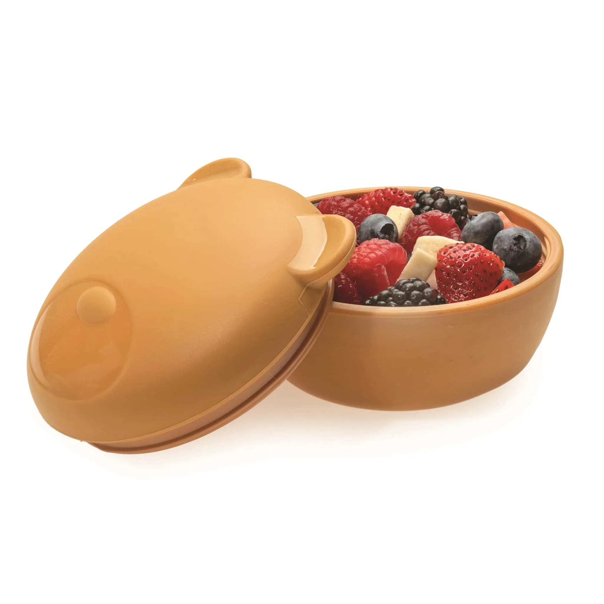 Melii Contenant en Silicone - Ours Brun