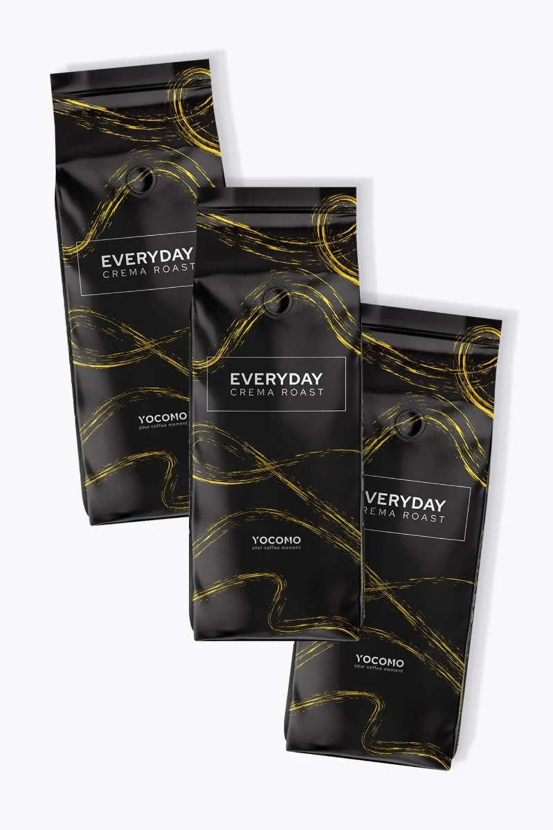 YOCOMO Everyday Crema Roast Vorteilspaket 3kg