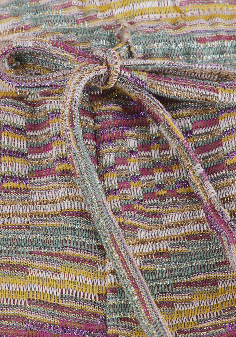 multi summum wijde broek wide leg pant multicolour sparkly wave