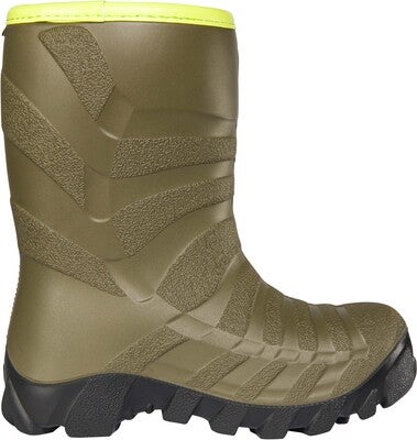 Viking Ultra Fôrede Gummistøvler, Khaki/Svart