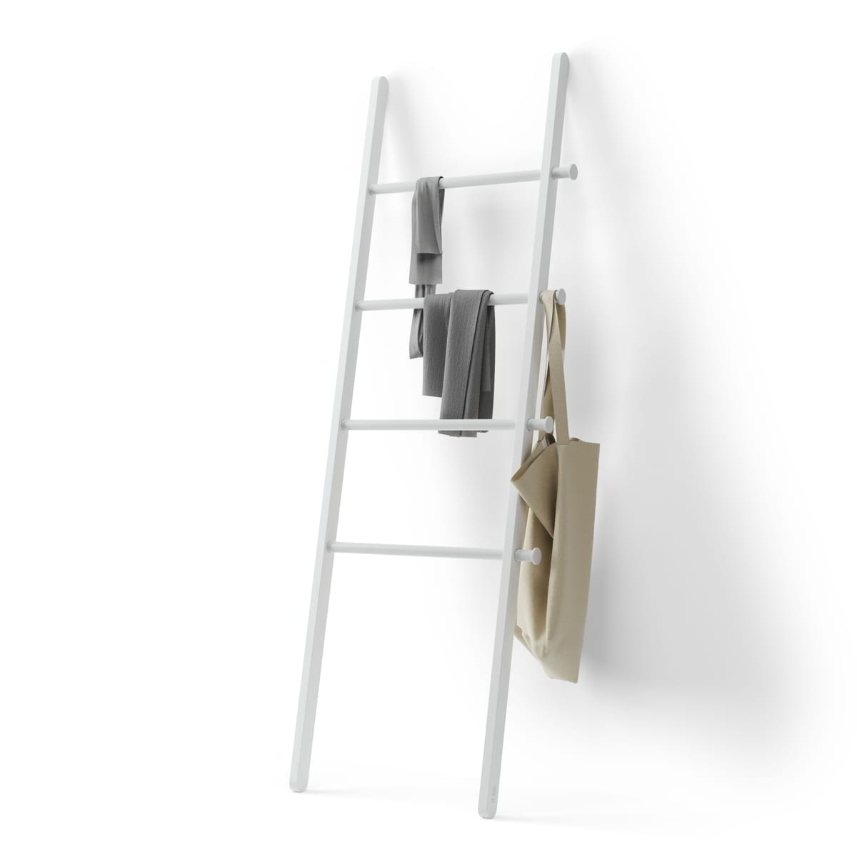 Umbra decoratieve ladder Leana wit