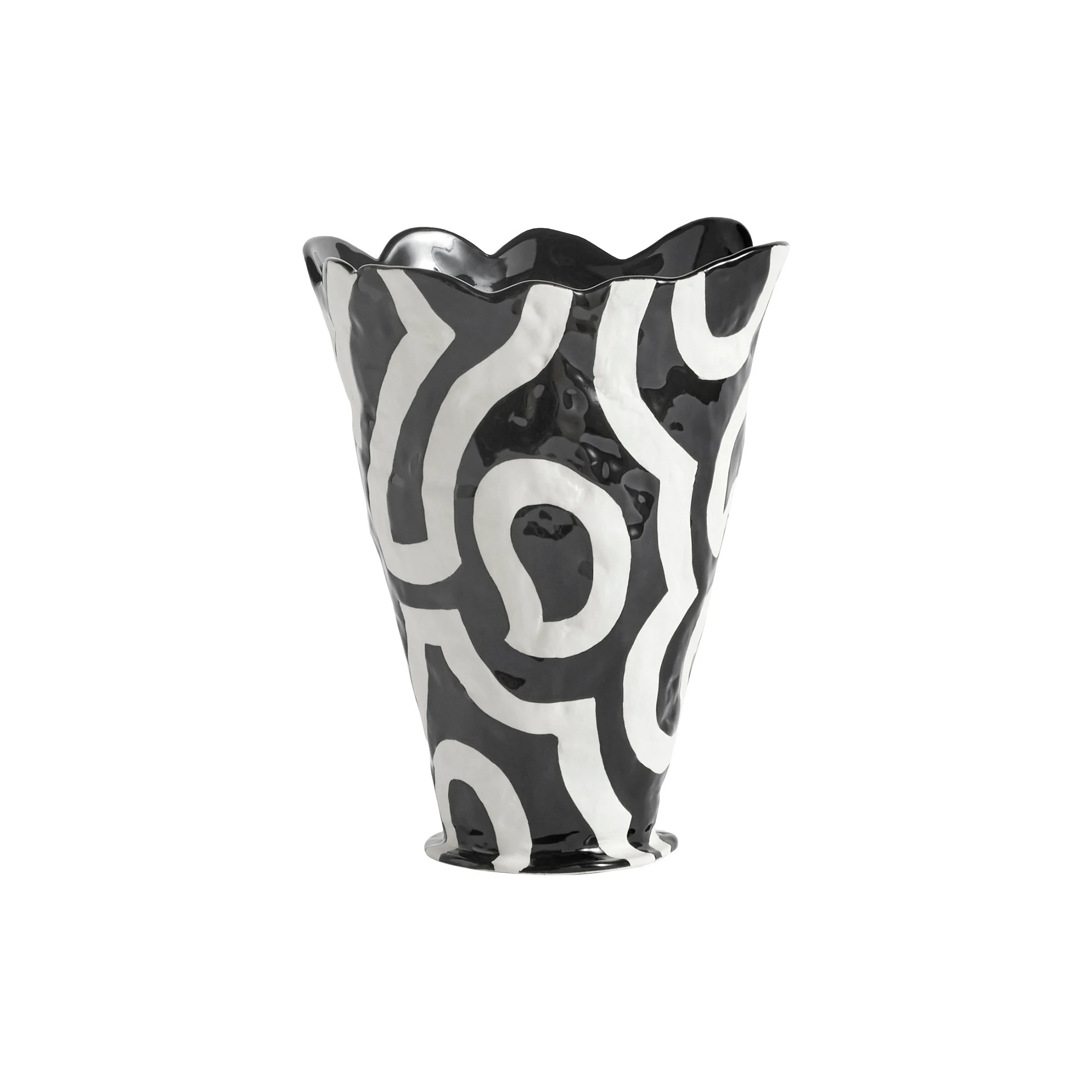 SHADOW - Vase céramique | Blanc