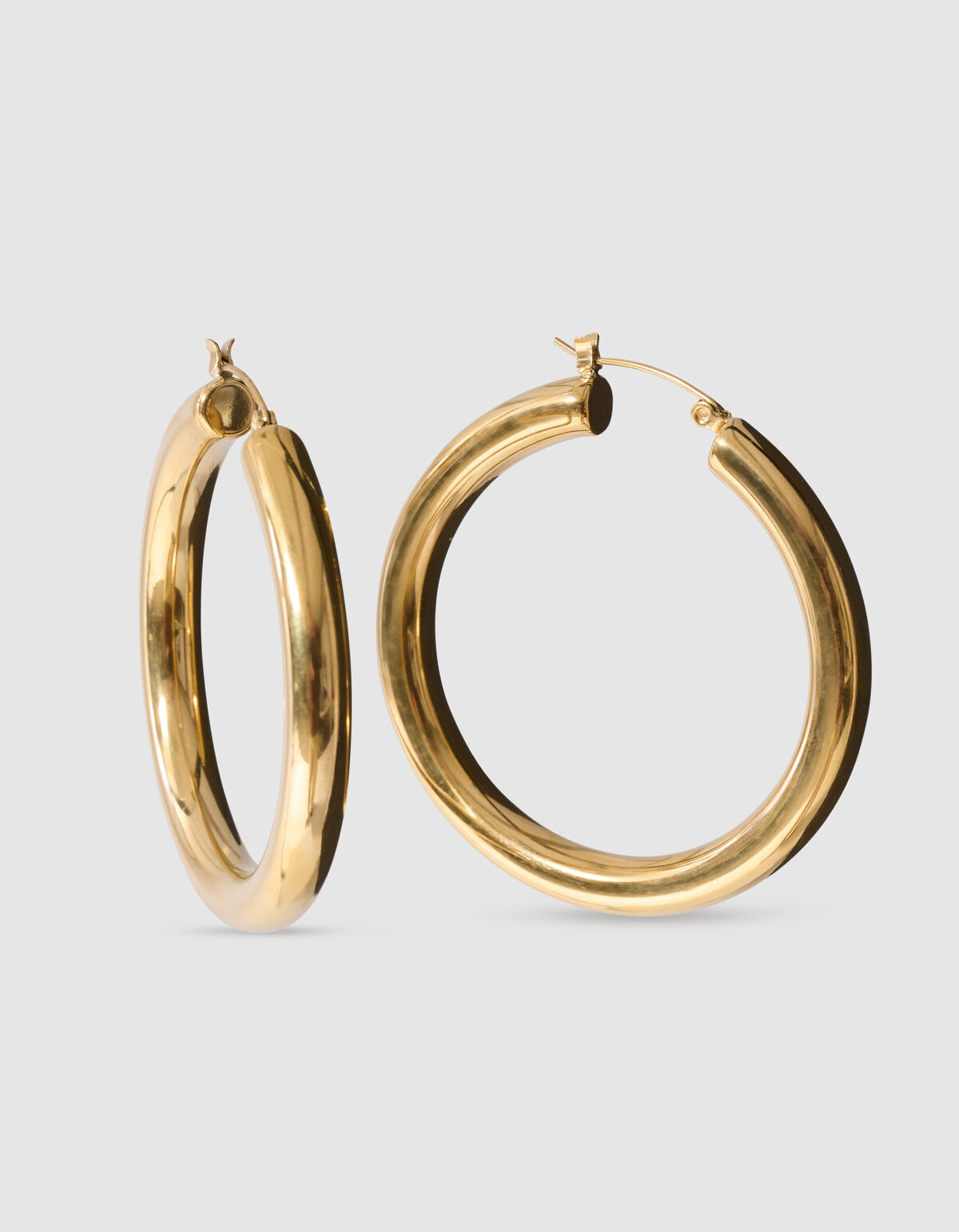 Basic Hoop Oorbellen Goud
