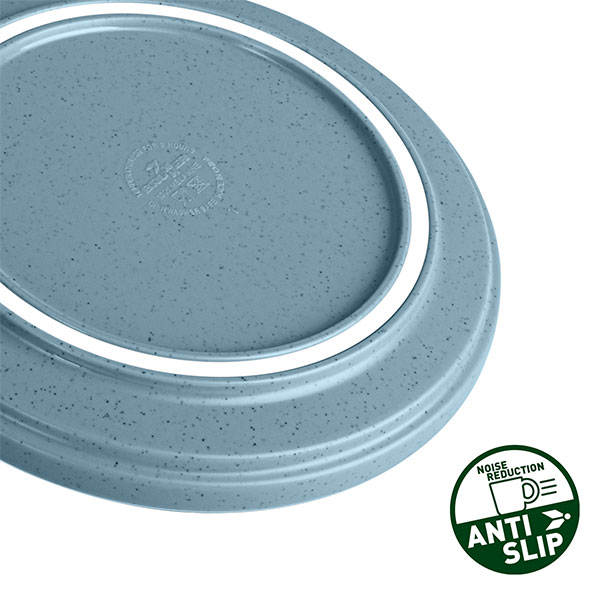 Assiette plate Mélamine 25cm DOLOMIT Bleue