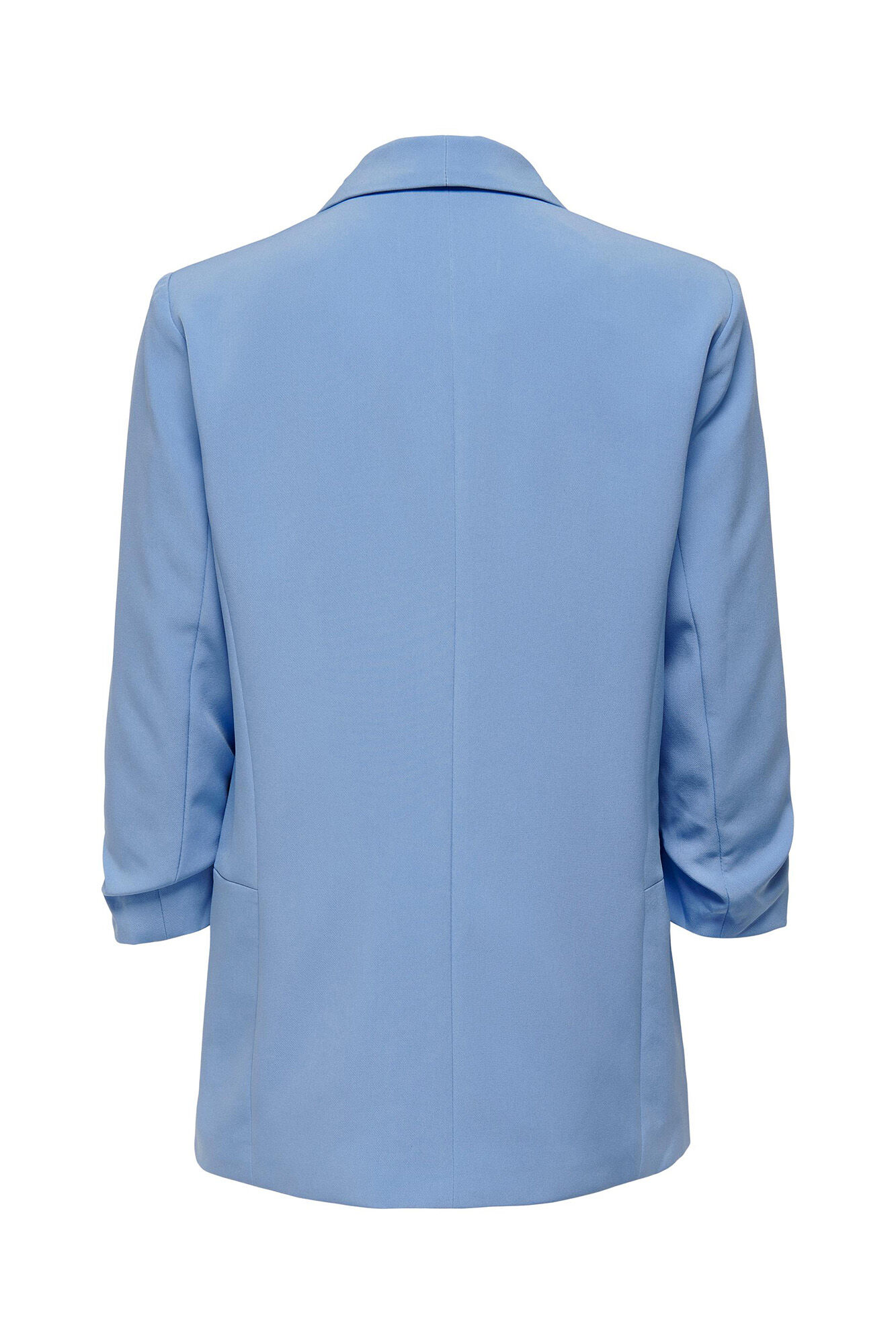 Blazer de manga 3/4 com lapelas