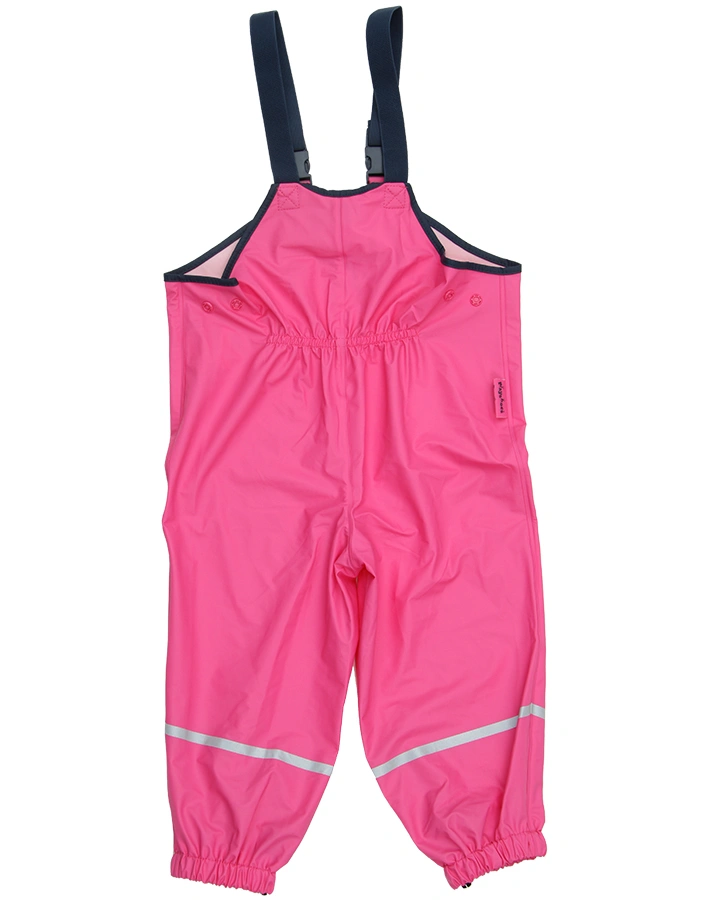 Regen-Latzhose BASIC in pink (Größe: 86)