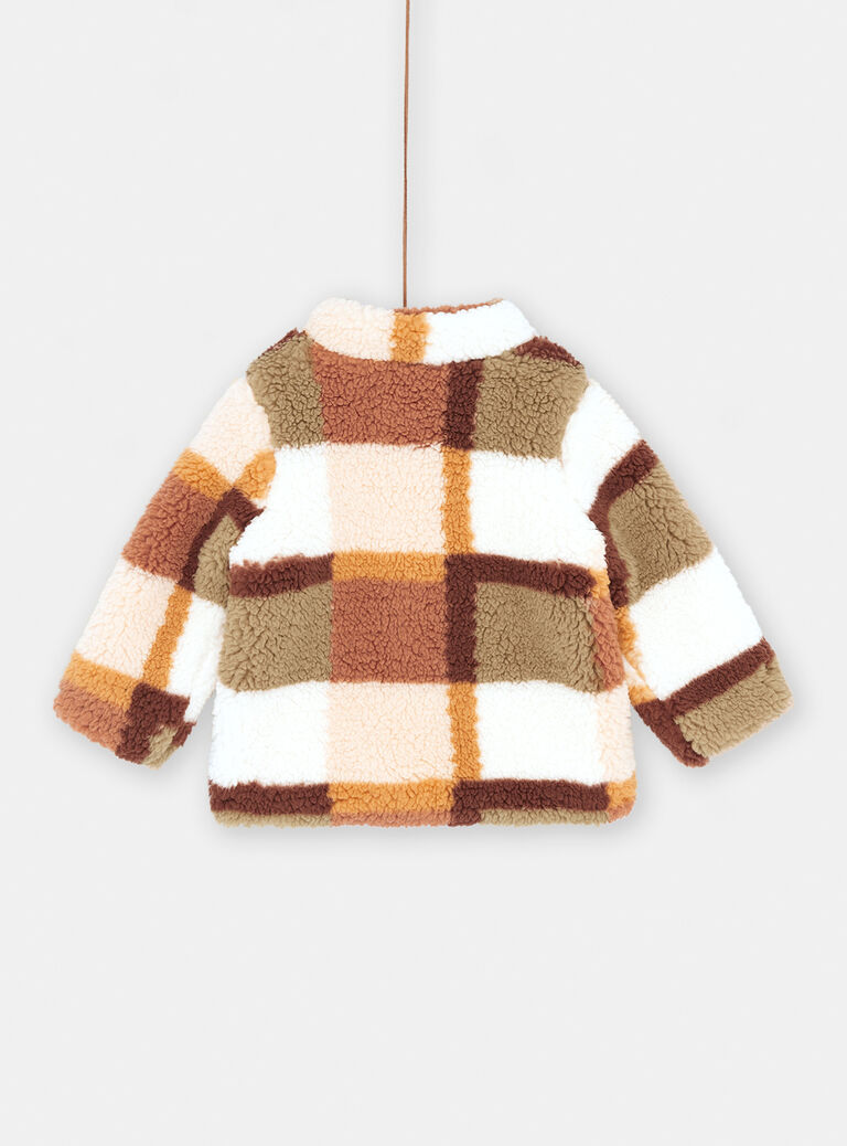 Gilet polaire écru