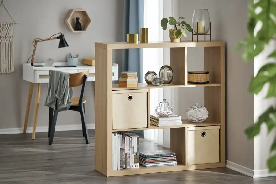Raumteiler mit 6 Fächern Blumenau