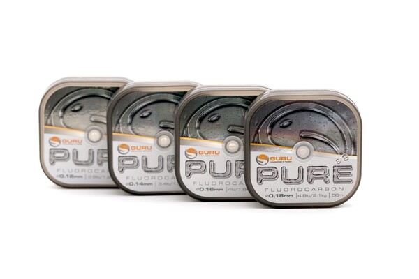 Matériel de Bas de Ligne Guru PURE Fluorocarbon (50m)
