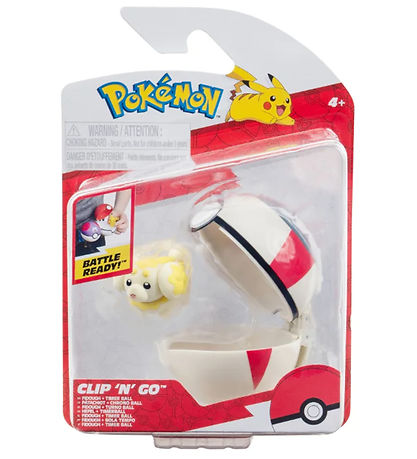 Pok?mon Figur - Clip 'N' Go - Timer Ball - Fidough