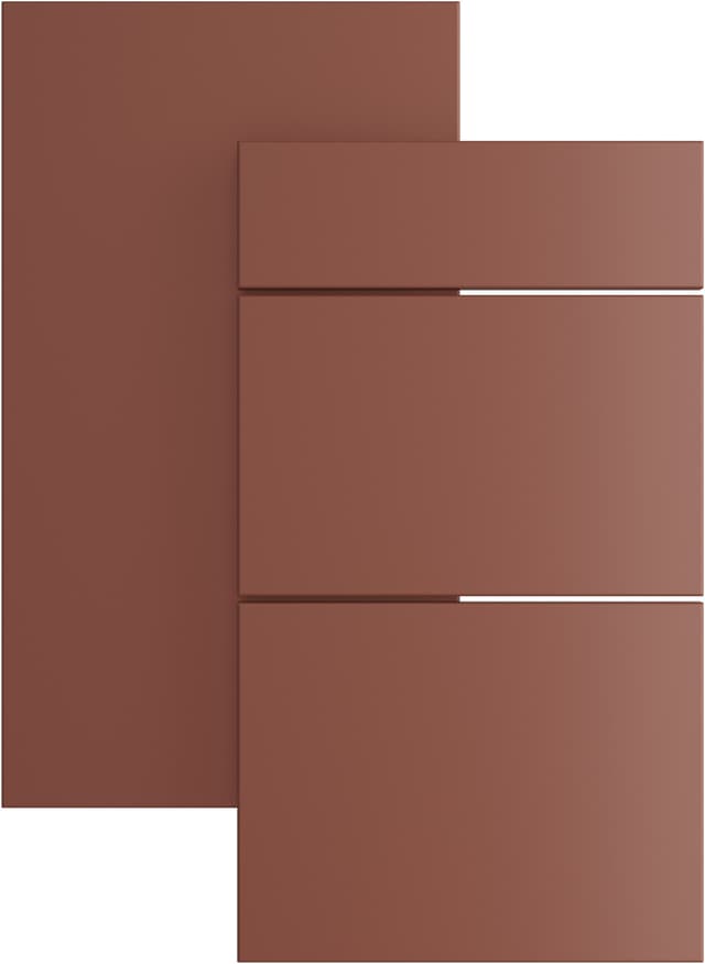Epoq Trend Eco topskuffefront til køkken 100x35 (red clay)