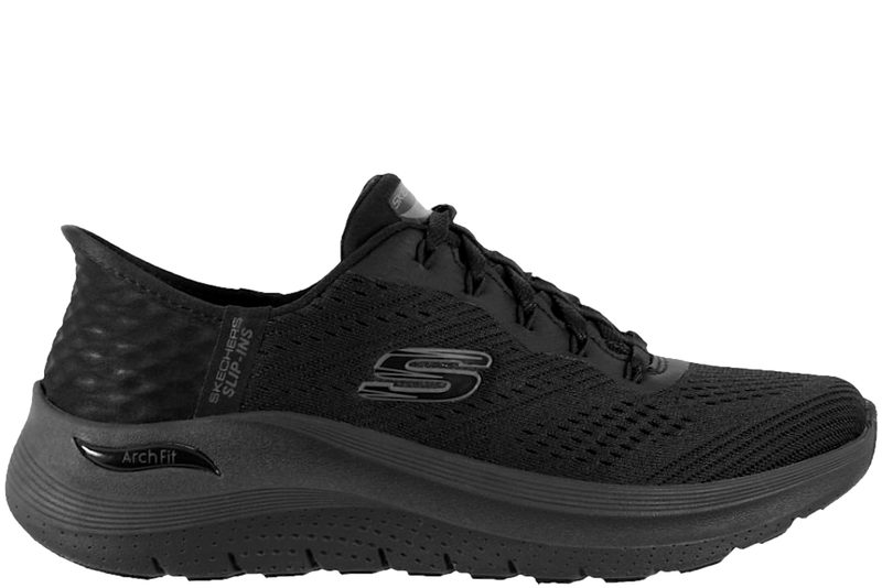 SKECHERS ARCH FIT 2.0 EASY CHIC - SLIP INS BLACK