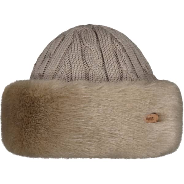 Bonnet ski BARTS FUR CABLE BANDHAT PALE ARMY