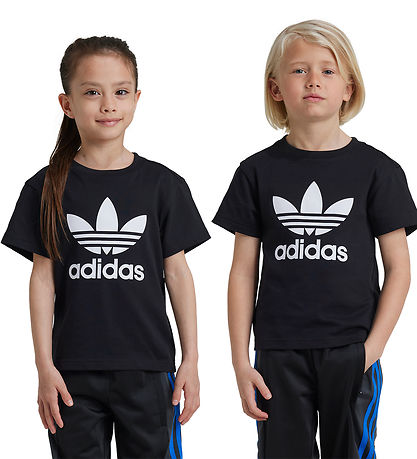 adidas Originals T-shirt - Trefoil - Sort