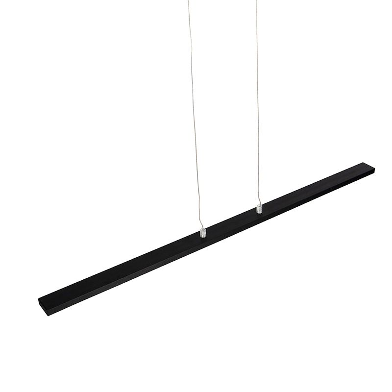 Moderne hanglamp zwart 90 cm incl. LED - Banda