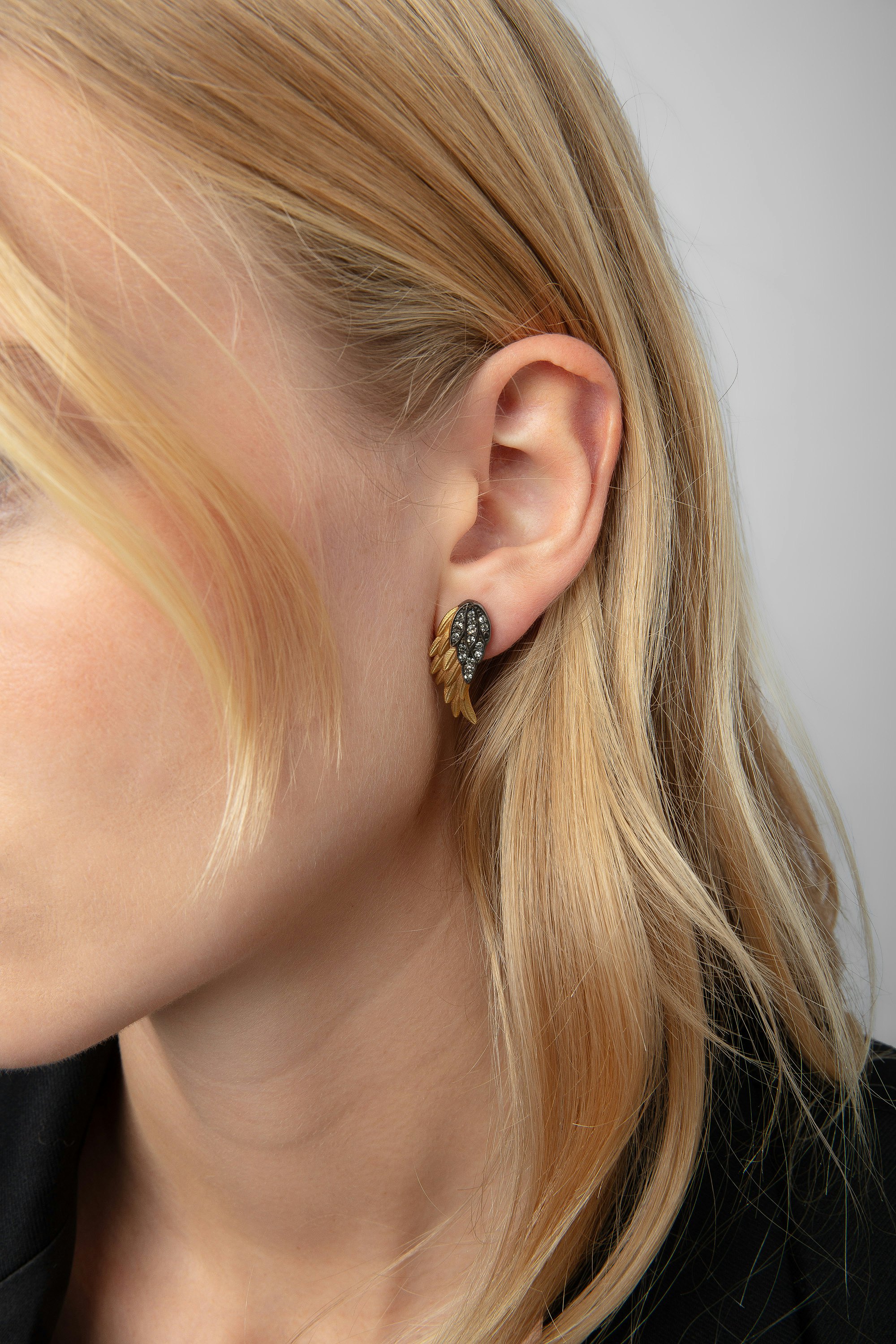Boucles D'oreilles Rock Feather