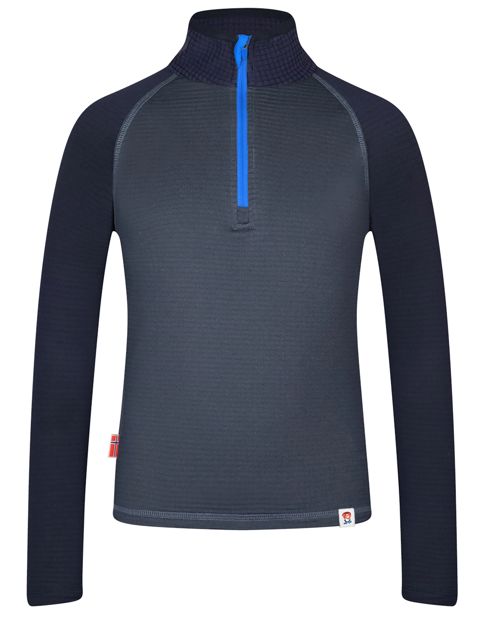 FleecepulloKids RAULAND HALF ZIP in electric blue/navy