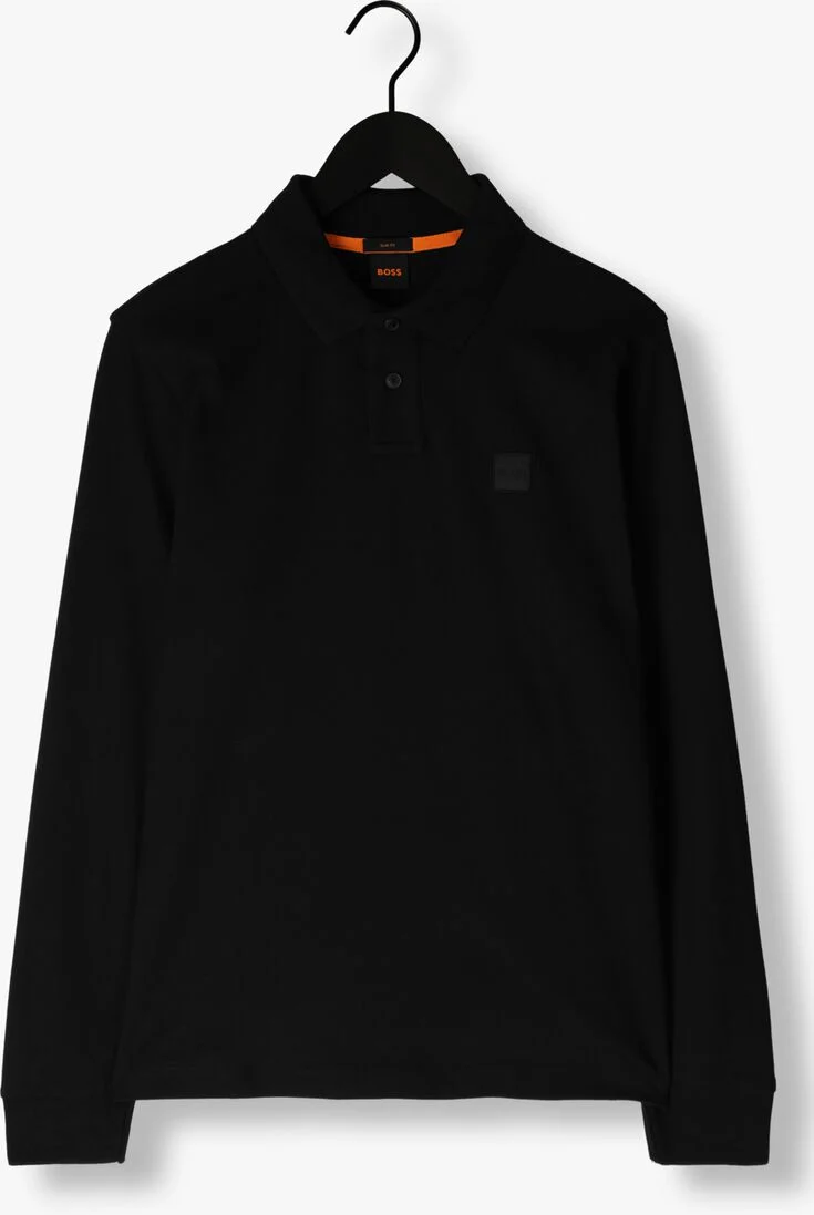 BOSS zwarte boss polo passerby