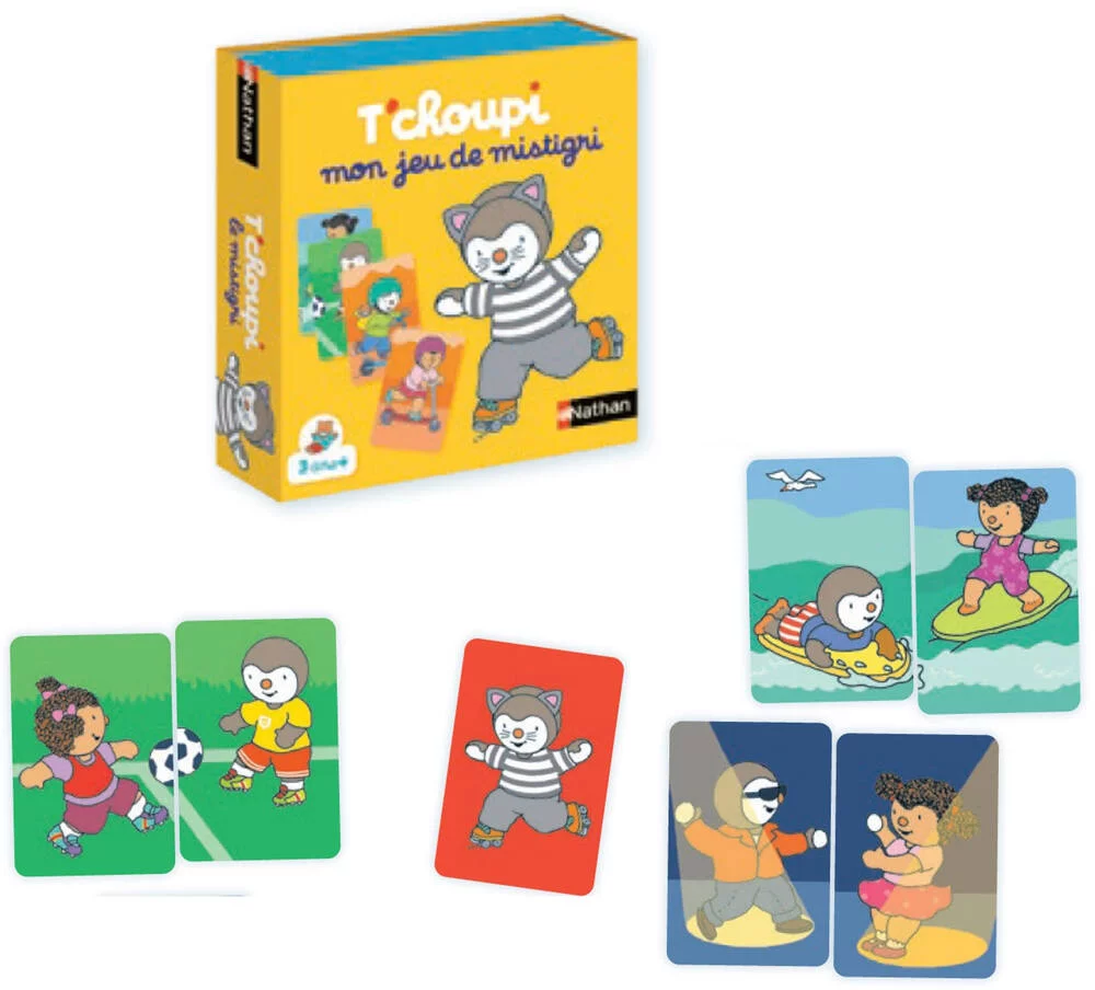MON JEU DE MISTIGRI T'CHOUPI