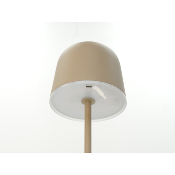 Eglo USB oplaadbare buitenlamp Mannera 2.2W zandbruin