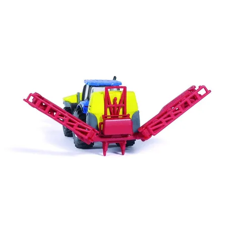 SIKU 1799 New Holland Traktor mit Pflanzenschutzspritze