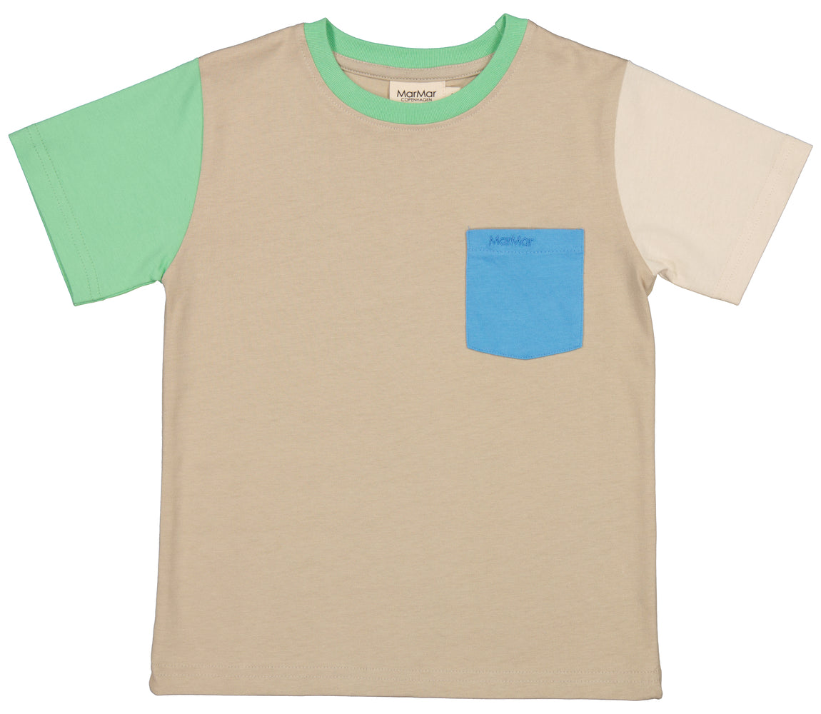 Tad, T-shirt - Colour Block Llama