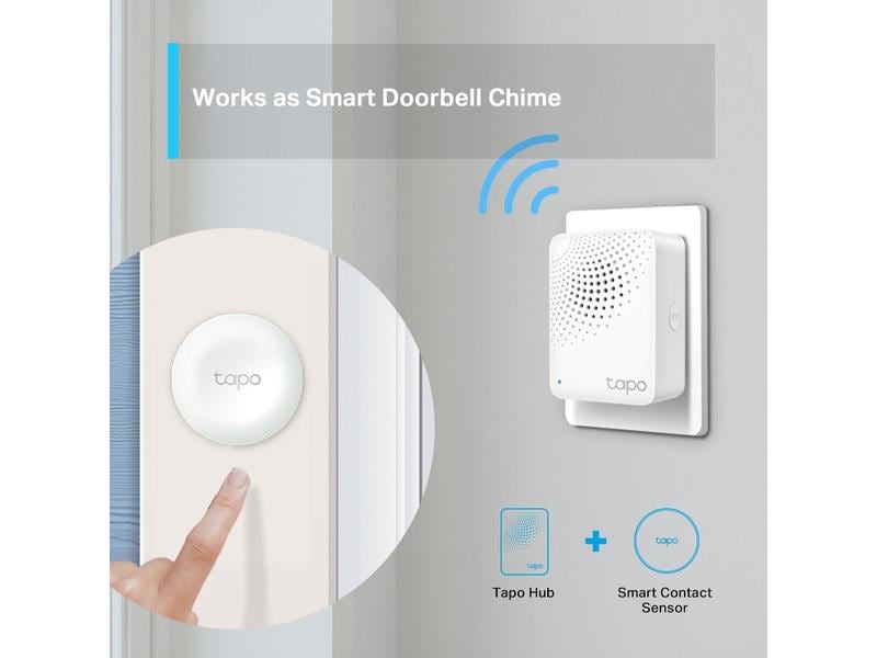 TP-Link Smart Hub mit Klingelton Tapo H100 Tapo Smart IoT Hub mit Klingelton