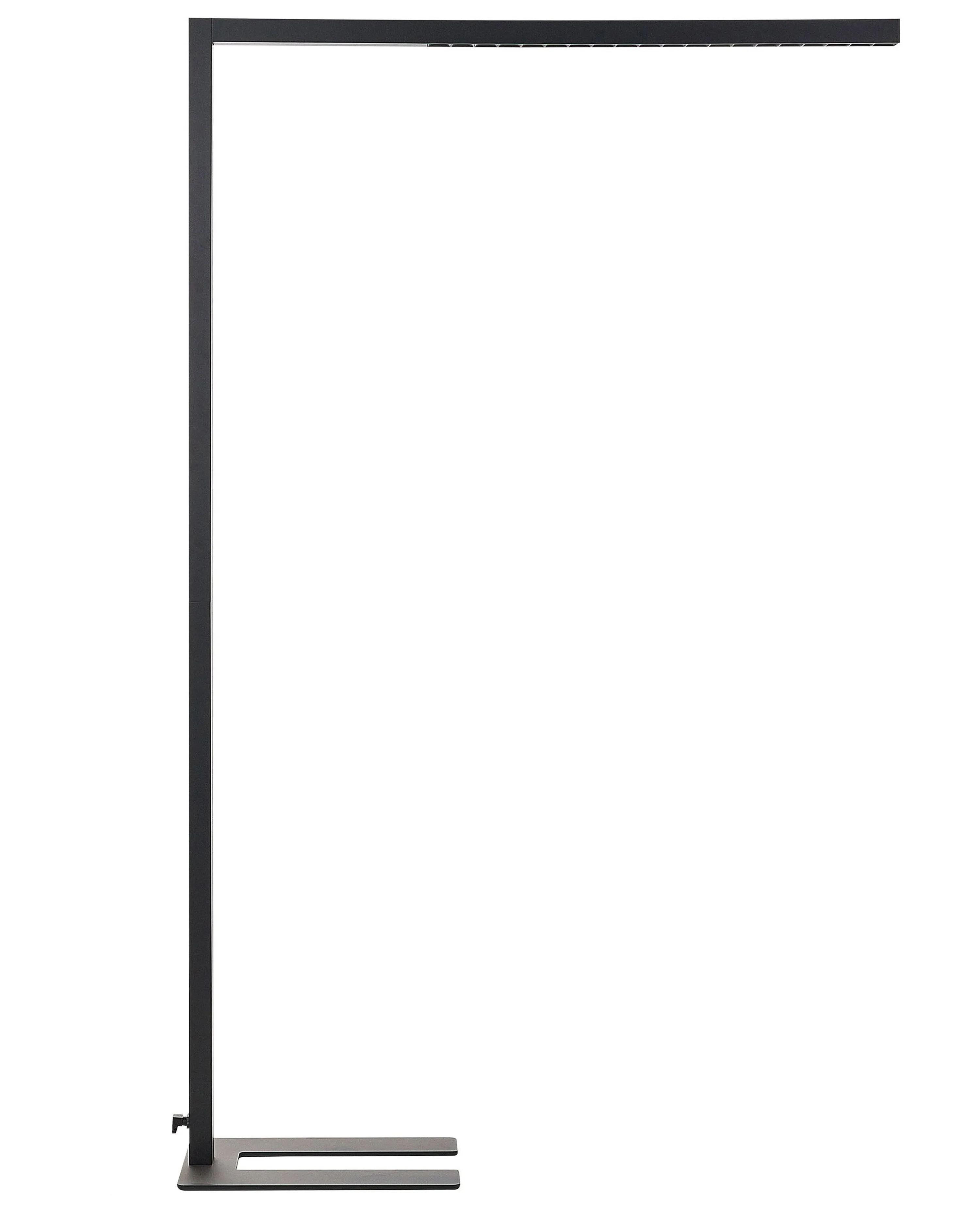LED staande lamp MENSA met bewegingssensor Metaal Zwart