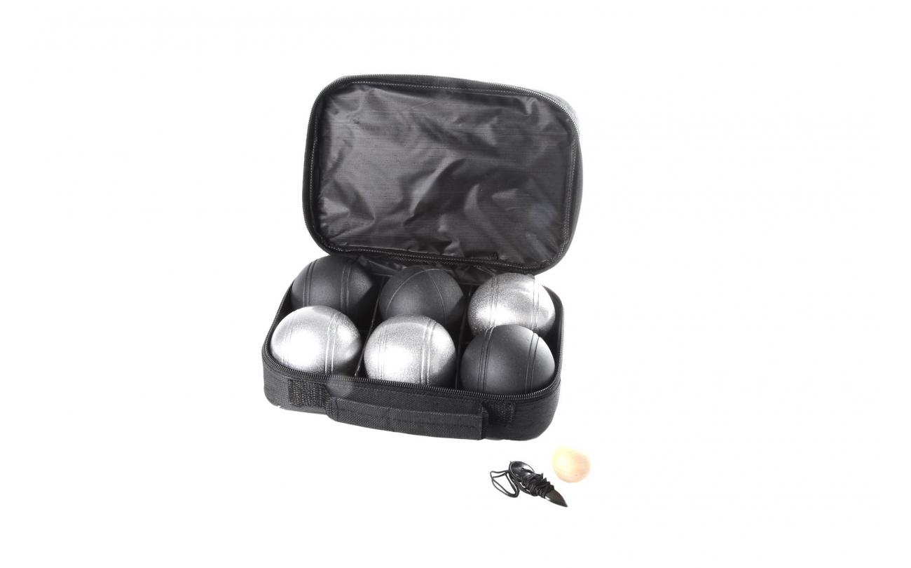 Jeu de Boules in tas (3 zwart/3 grijs)