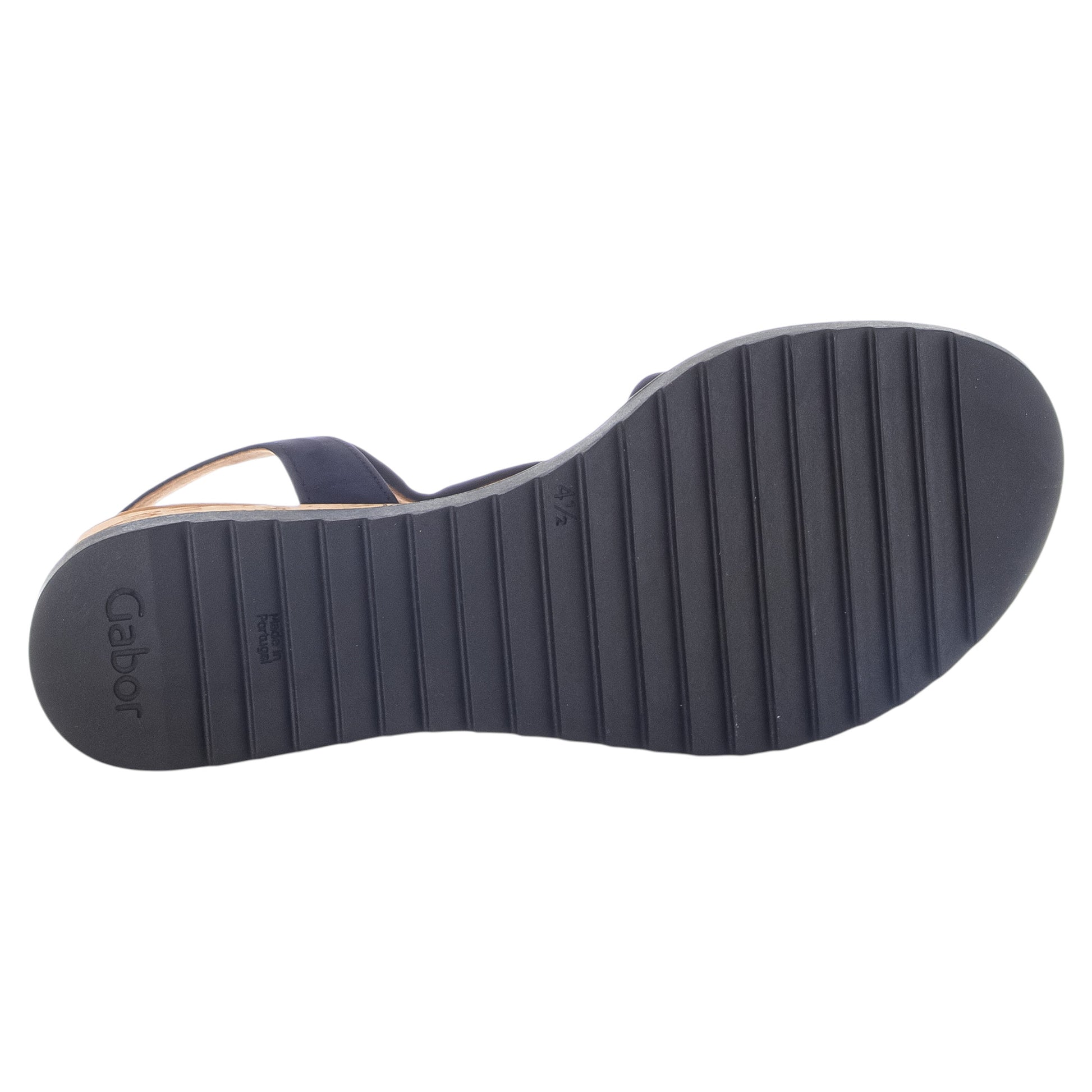Sandaler med hæl, kvinder, mørkeblå