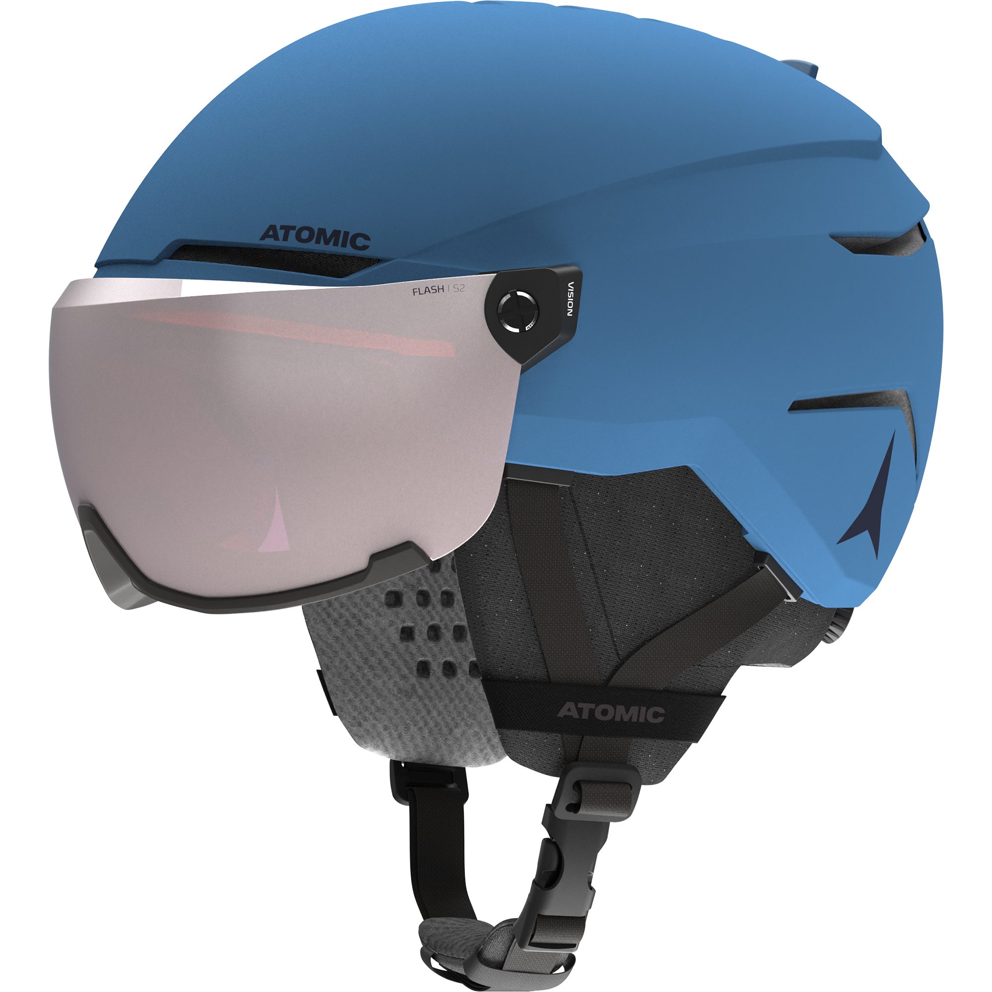 Atomic Savor Visor JR Visierhelm Kinder blau