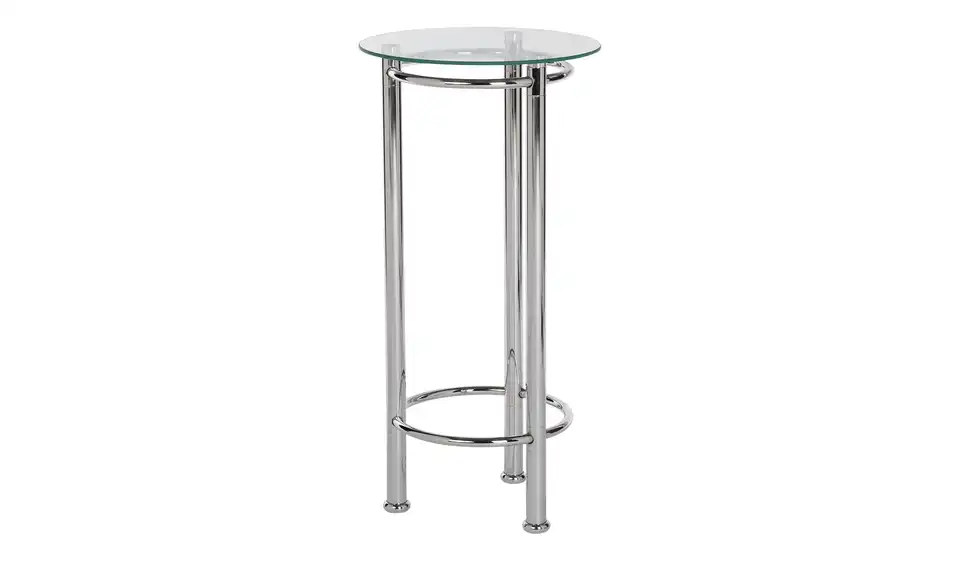 Blumensäule Metall Glas