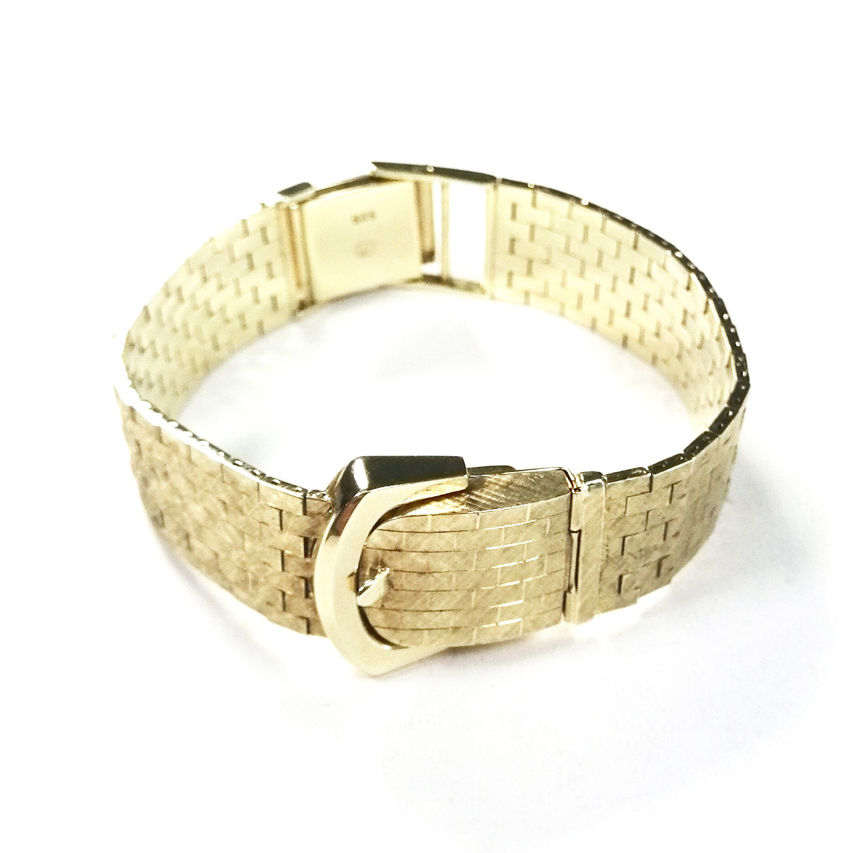 Montre d'occasion bracelet Piaget or 585 jaune 17 cm
