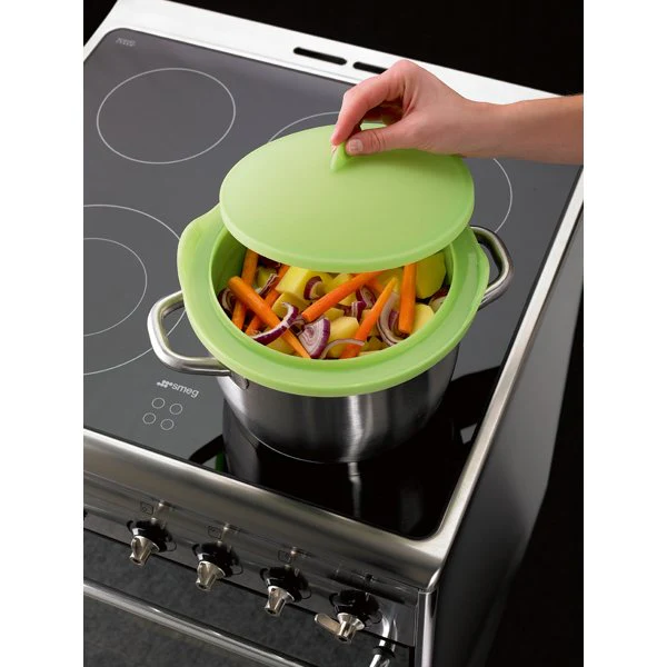 Cuit vapeur pliable en silicone 24 cm - 2,5 L Lékué