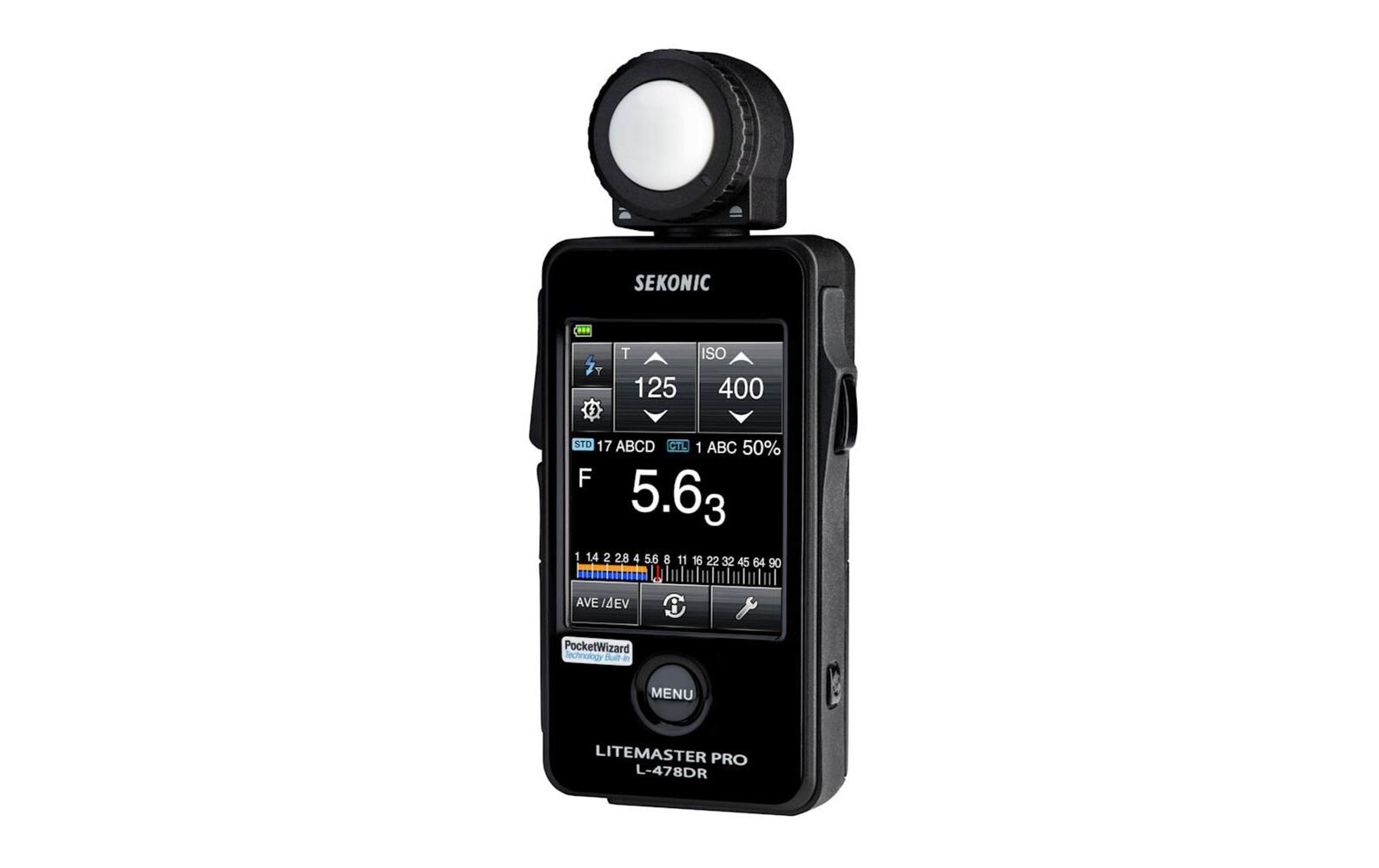 Belichtungsmesser Litemaster Pro L-478DR-EL<br>Digitaler Belichtungsmesser für Elinchrom Skyport