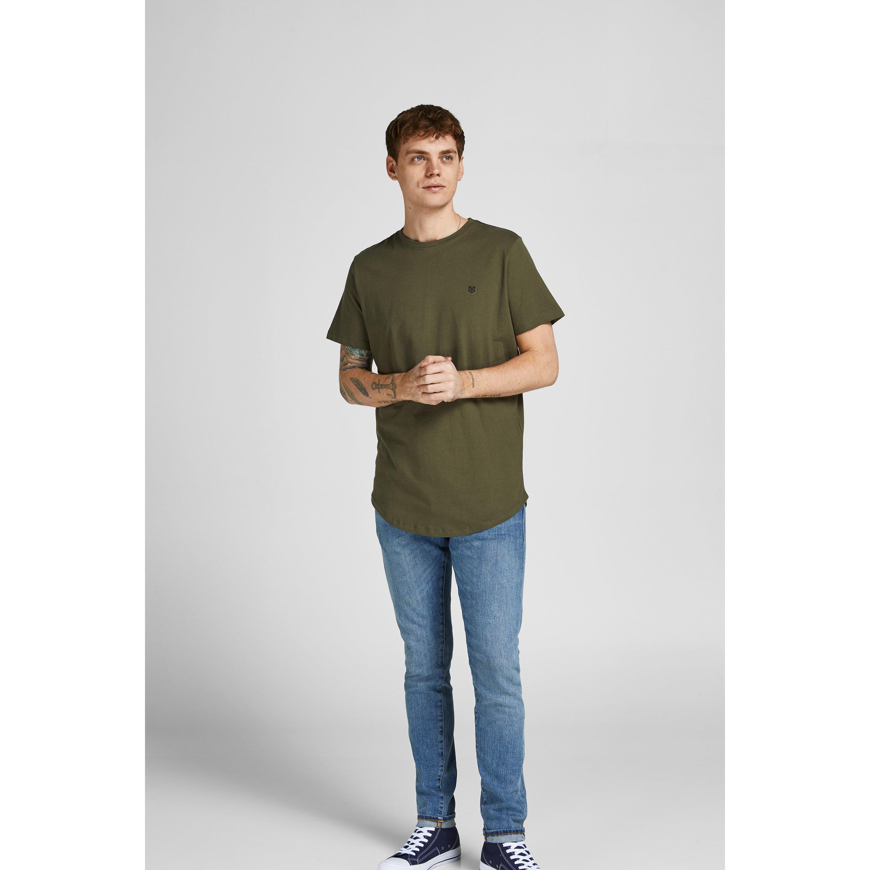 Jack and Jones 5 Pack Brody Short Sleeve T Shirt Mens