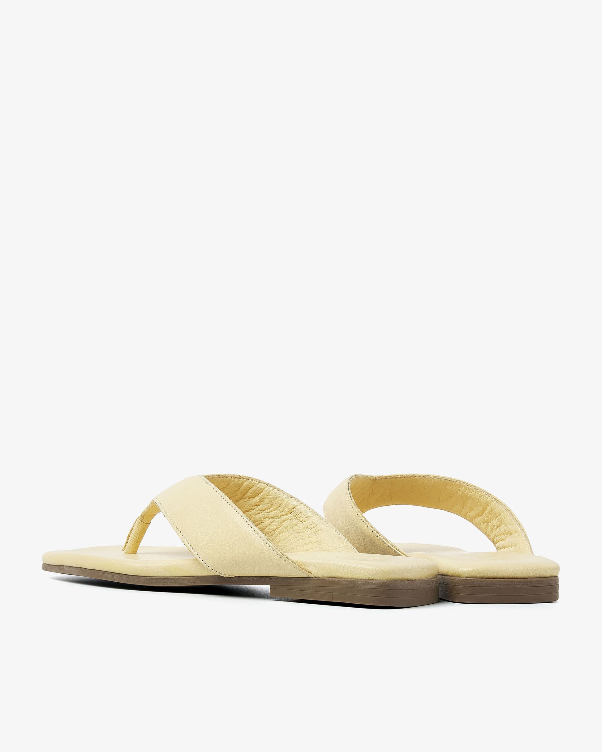 VIA VAI gele slippers Kiki Berry