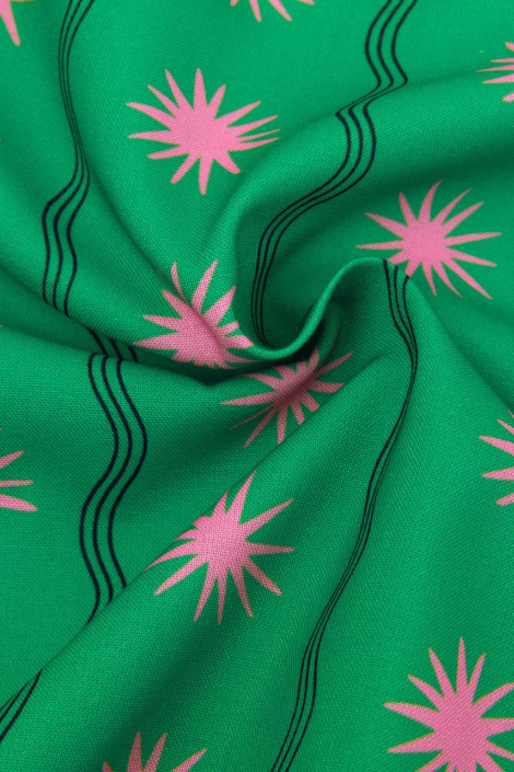 Ydence groene dames blouse