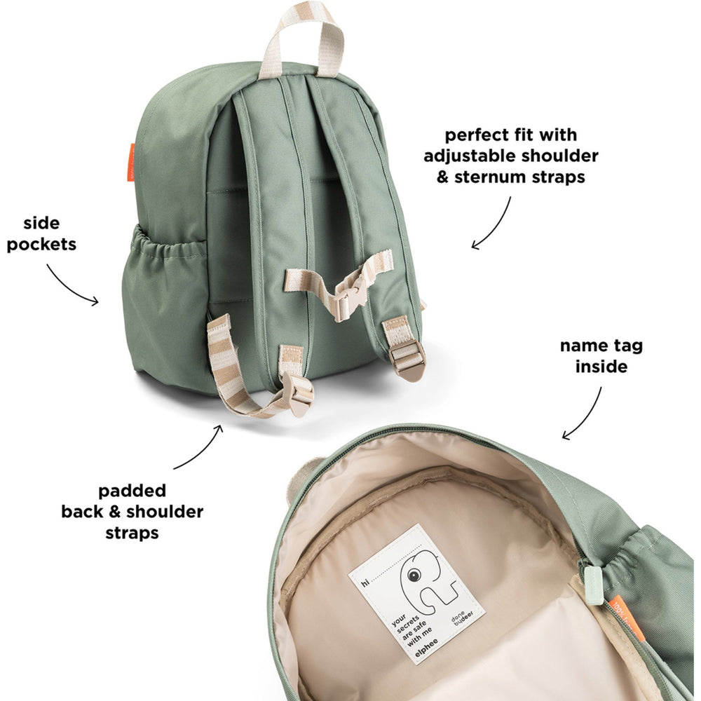 Køb DonebyDeer Green Børnerygsæk Playground 7,5 L