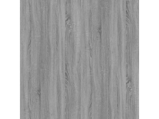 Armoire roulante Sonoma gris 60x45x60 cm Bois d'ingénierie