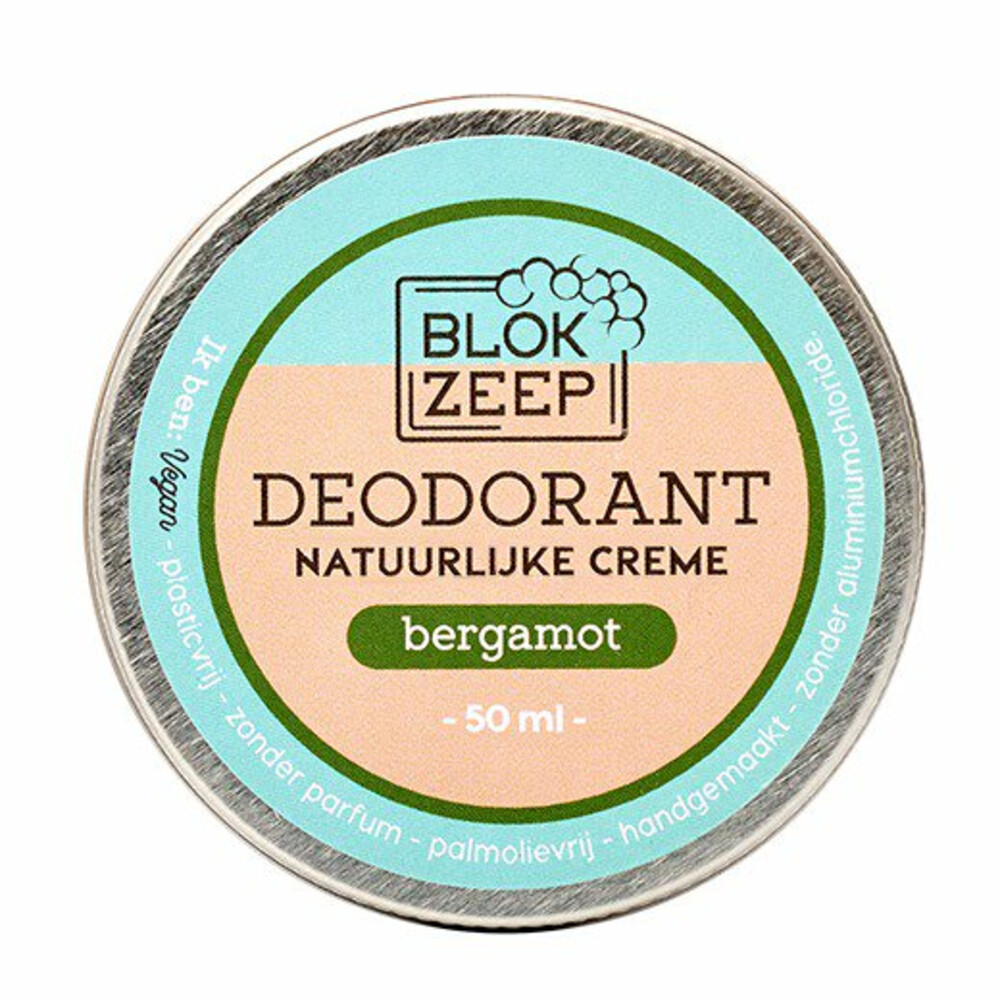 Blokzeep Deodorant CrèmeBergamot50 gr