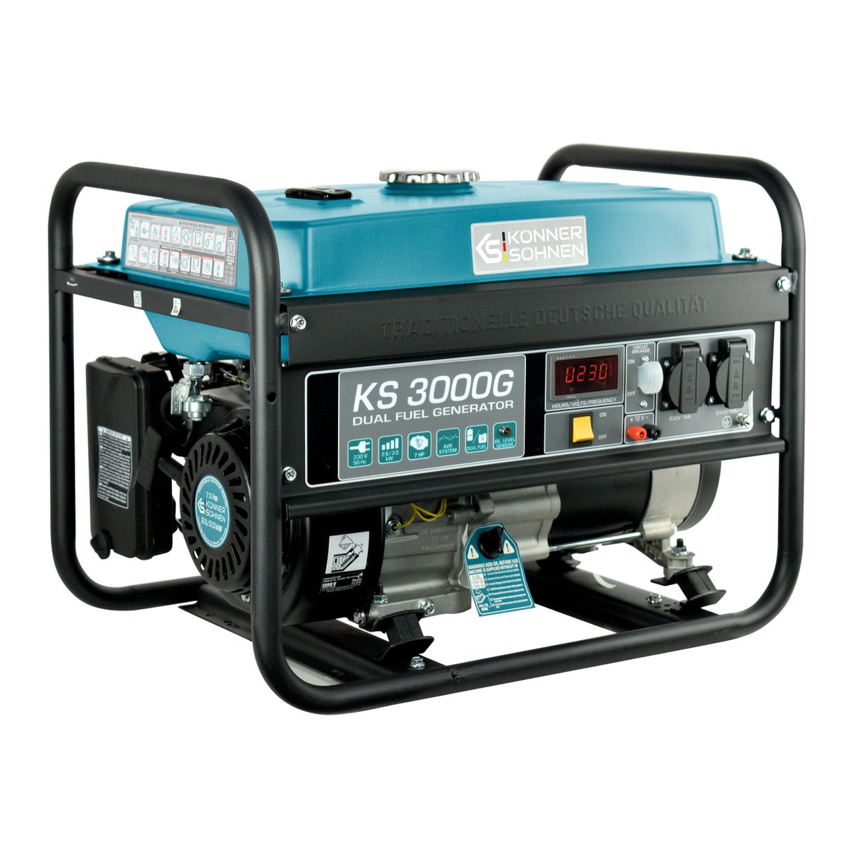 LPG/benzinegenerator KS 3000G
