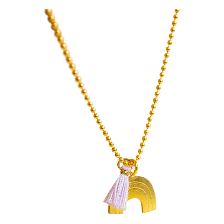 Adorabili Pendentif Arc en Ciel | Doré