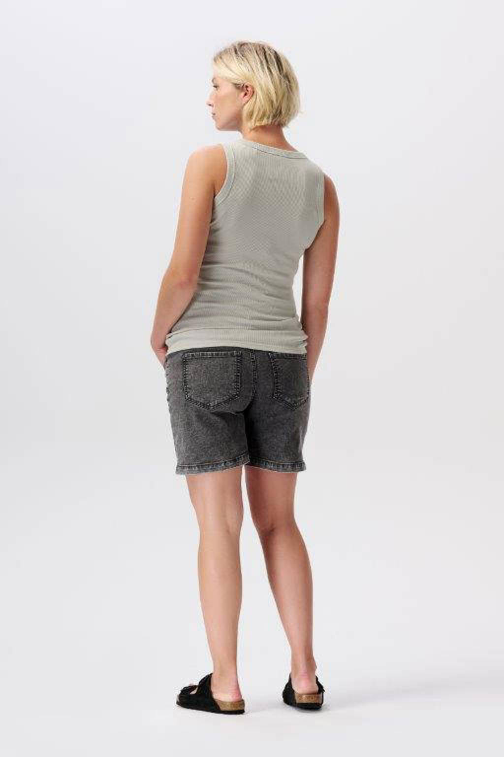 Noppies regular fit short Jamie grey denim
