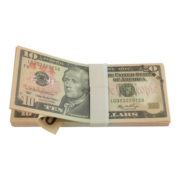 Lekepenger - 10 Amerikanske dollar (100 sedler)