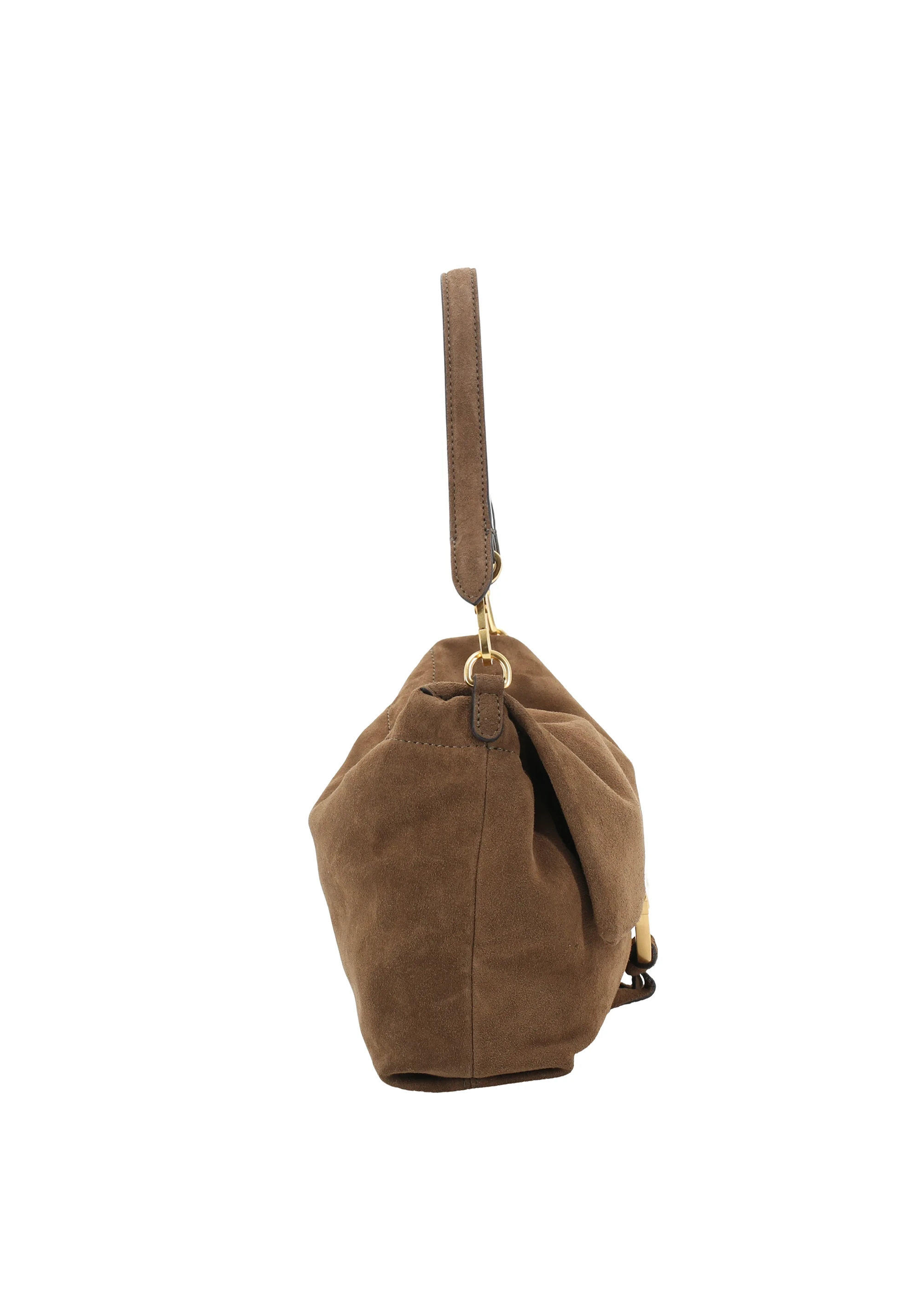 shoulder bag TEMI medium Leather Suede Standard