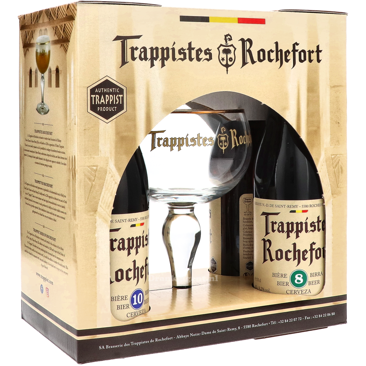 Rochefort Cadeaubox met Bokaal 132 cl