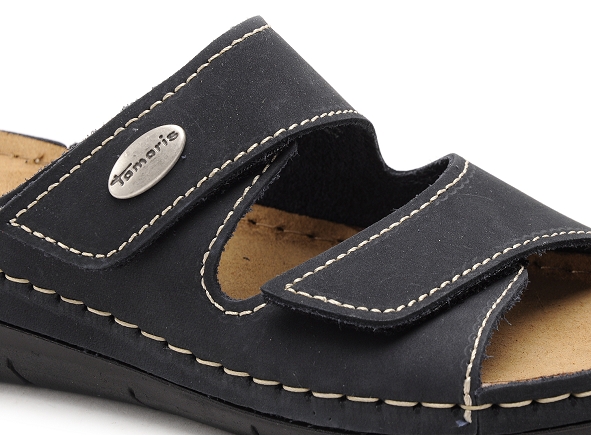 Tamaris mules et sabots plats femme 27510 20 bleu