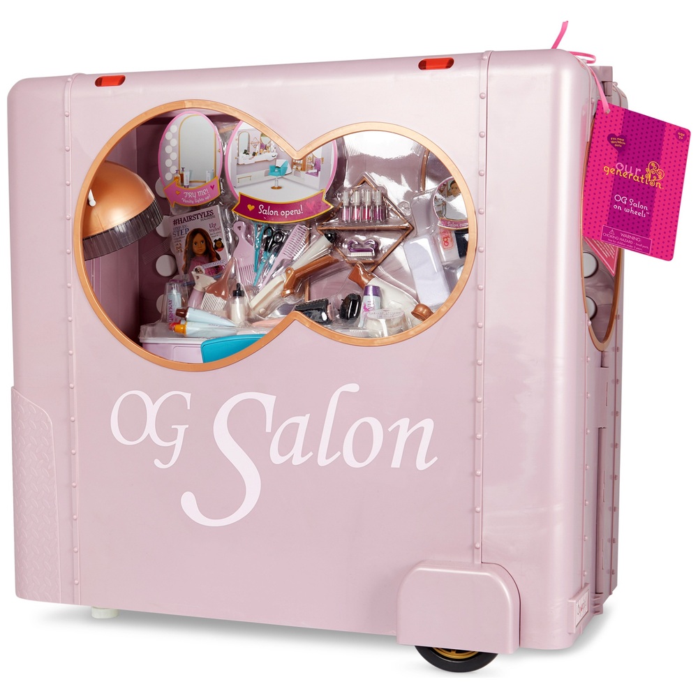Unser Generation Friseursalon auf Rädern Set