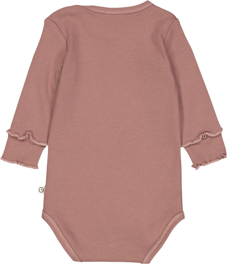 Müsli by Green Cotton Cozy me rib l/s body Daydream